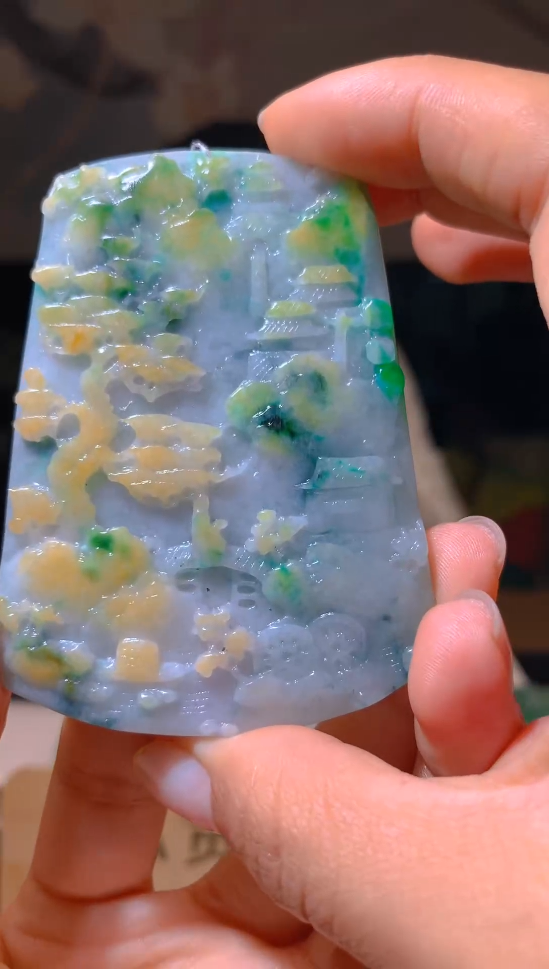 【闪购商品】定制翡翠未镶嵌YD毛货翡翠XYZ00042