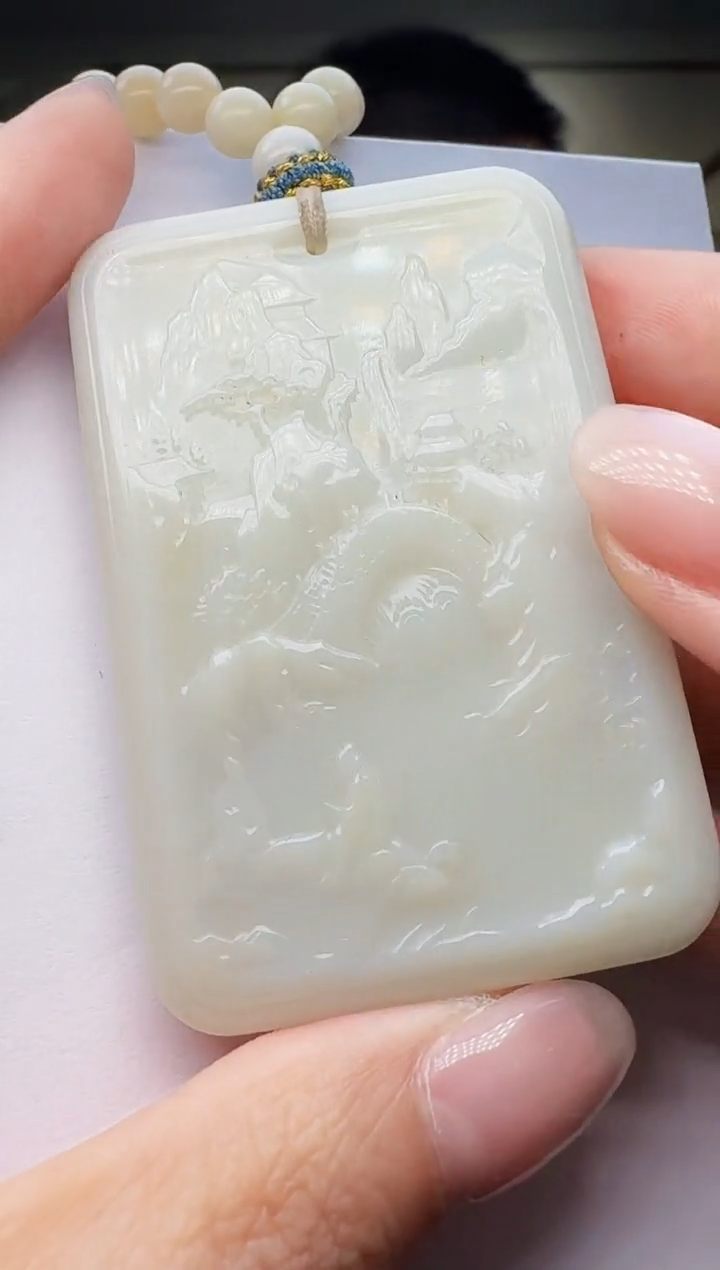 定制和田玉玉界匠心天然和田玉（拍一发一）