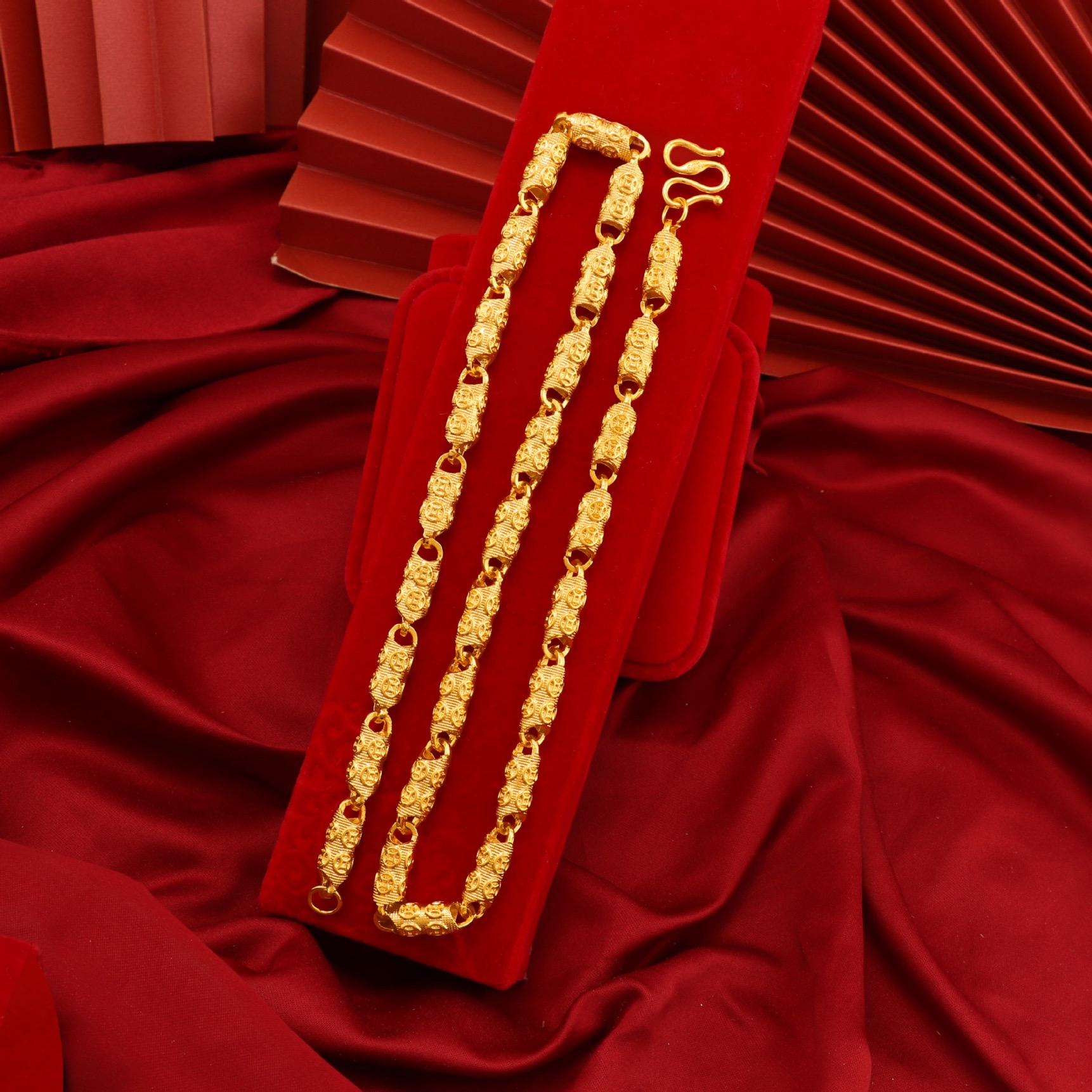 【专柜正品】家财万贯男款招财项链财源滚滚-阿海专属