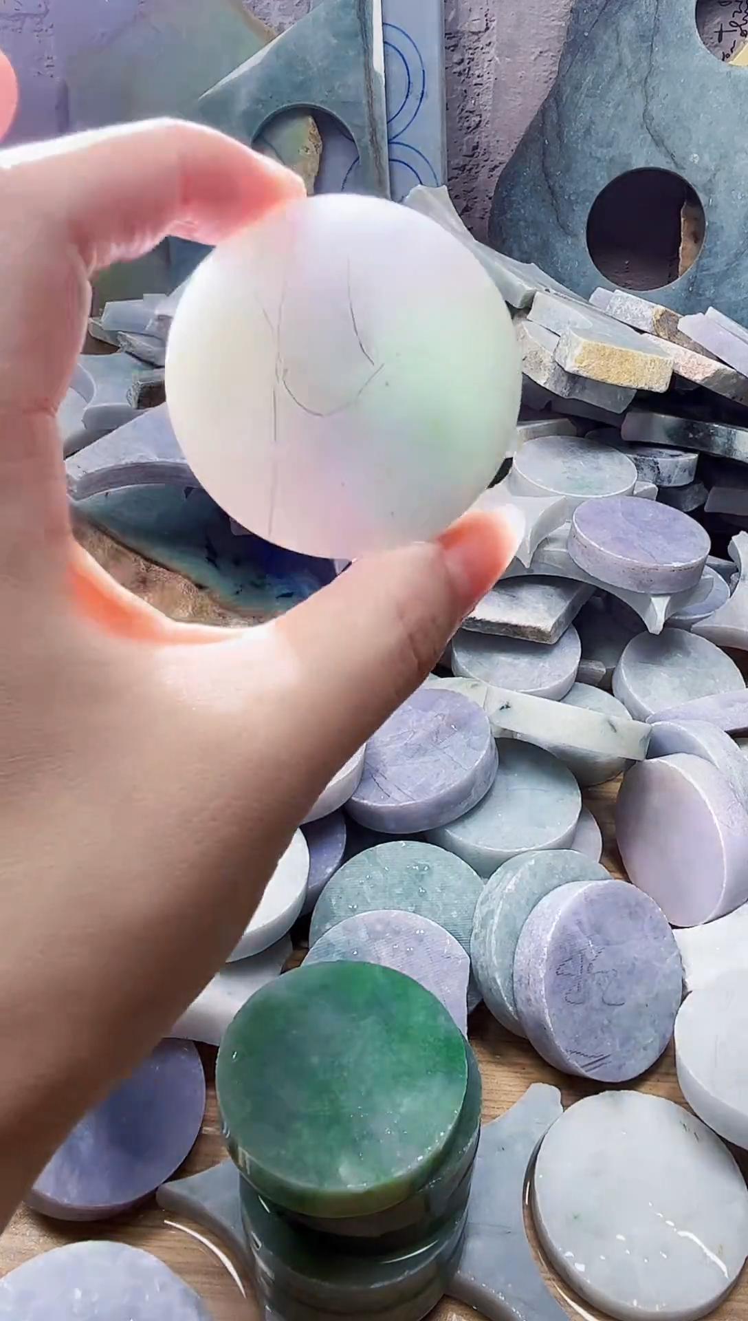 颈饰未镶嵌翡翠天然翡翠A货820