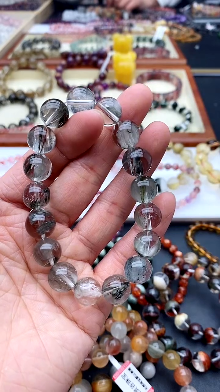 【闪购商品】水晶手链未镶嵌兔毛