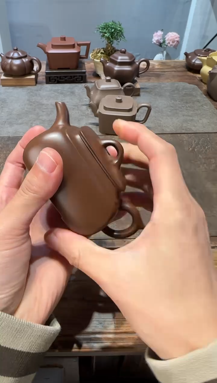 茶壶紫砂渔*长四方紫砂壶