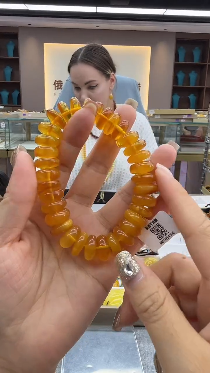 手链琥珀未镶嵌227秒拍号 假一罚三 