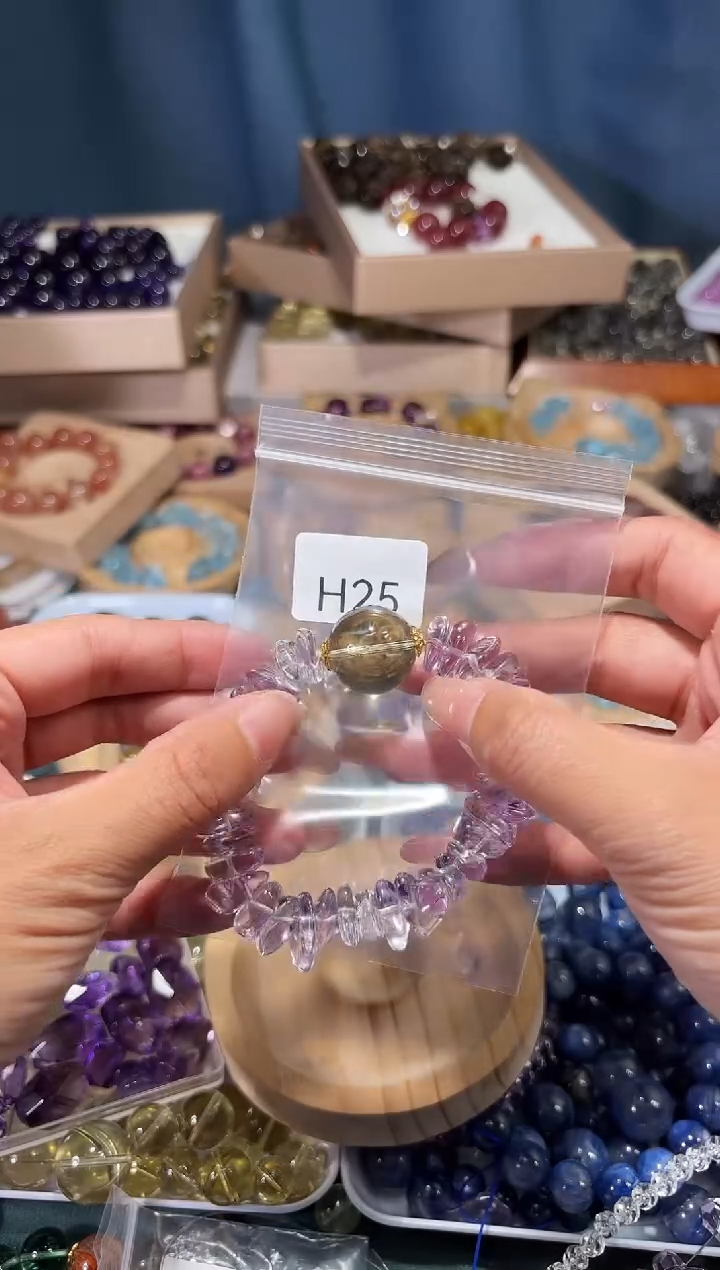 未镶嵌手串水晶u*.H25紫水晶玻利维亚补差价