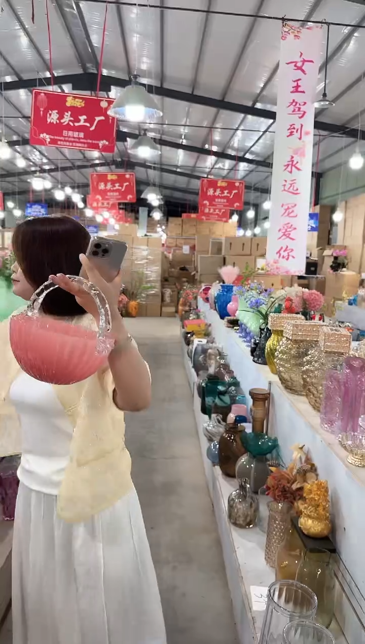 于清花瓶花器A-早7