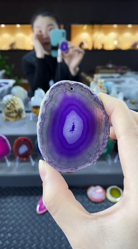 未镶嵌颈饰玛瑙/玉髓J***e玛瑙