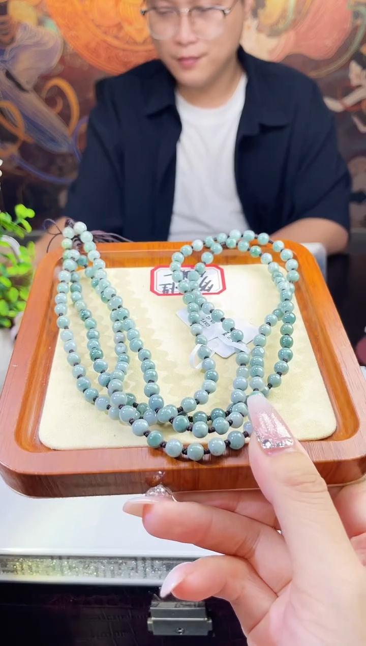 翡翠未镶嵌颈饰多样性发其一43