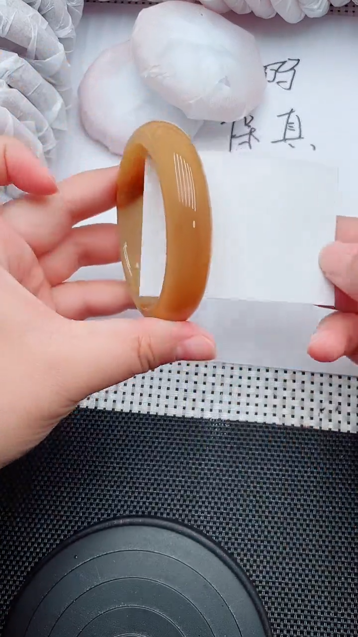 未镶嵌手镯石英质玉77-57-58