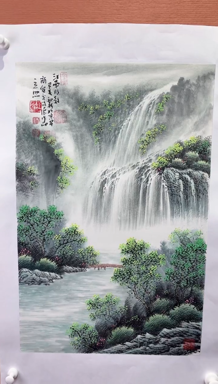 国画师立照老师国画作品