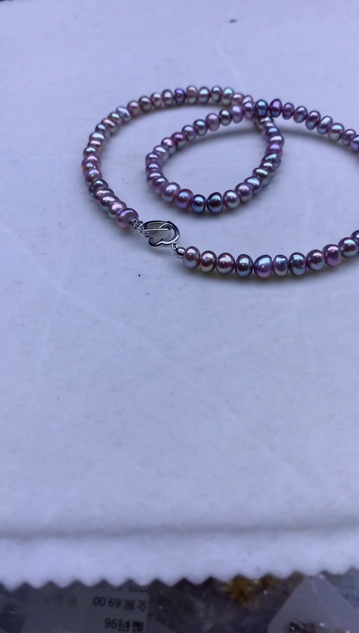 【闪购商品】淡水珍珠项链合金淡水珍珠项链