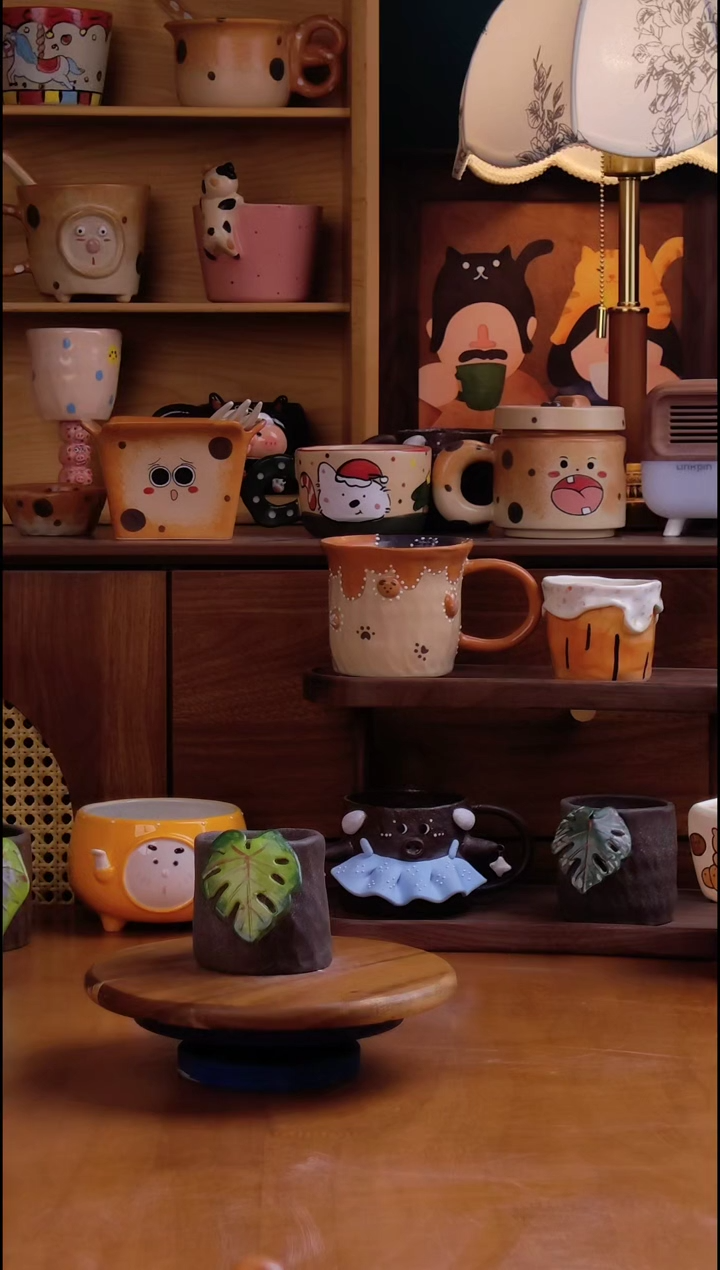 摆件陶景德镇原创手工陶瓷05