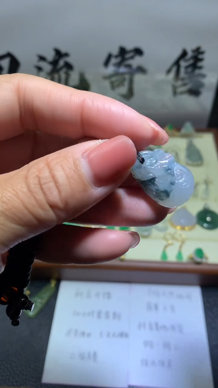 【闪购商品】翡翠颈饰未镶嵌042天然翡翠缅甸A货