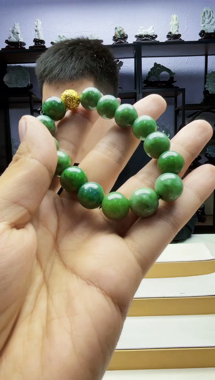 【闪购商品】翡翠颈饰未镶嵌02210007多样性发其一