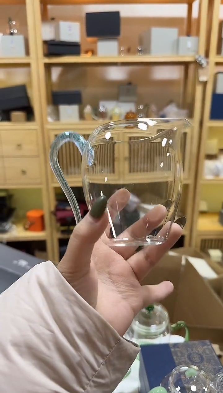 503蓝晶怡然公道杯