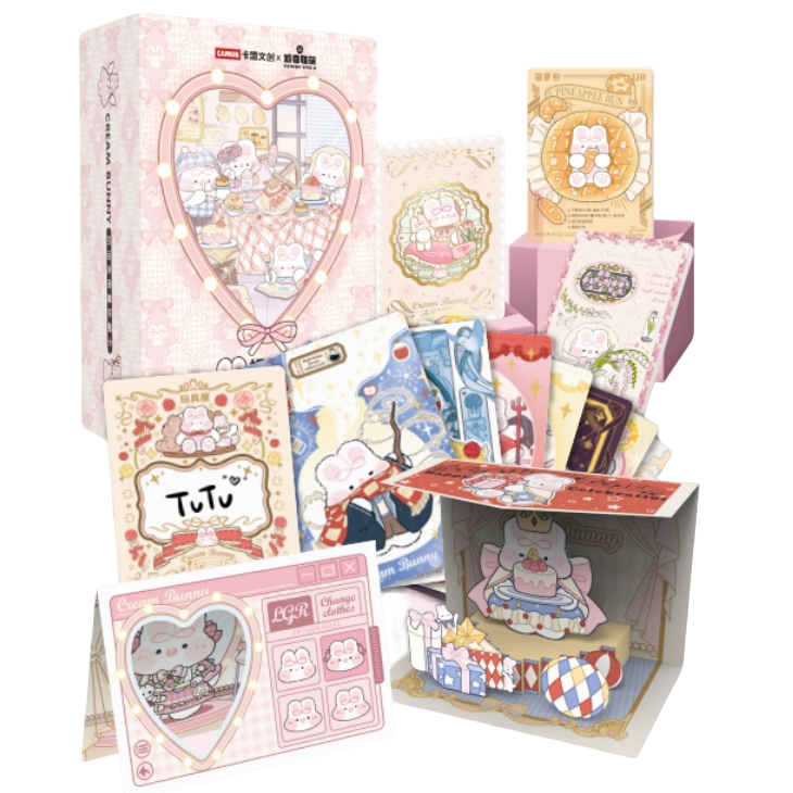 【平拆】卡盟 正版授权 CreamBunny奶油兔限量珍藏卡【拆盒】（代拆）