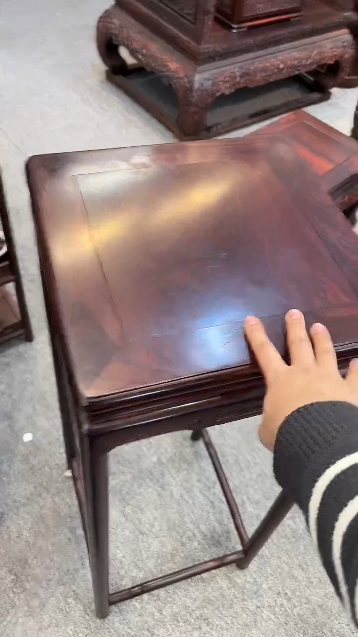 红酸枝木类酸枝--花架