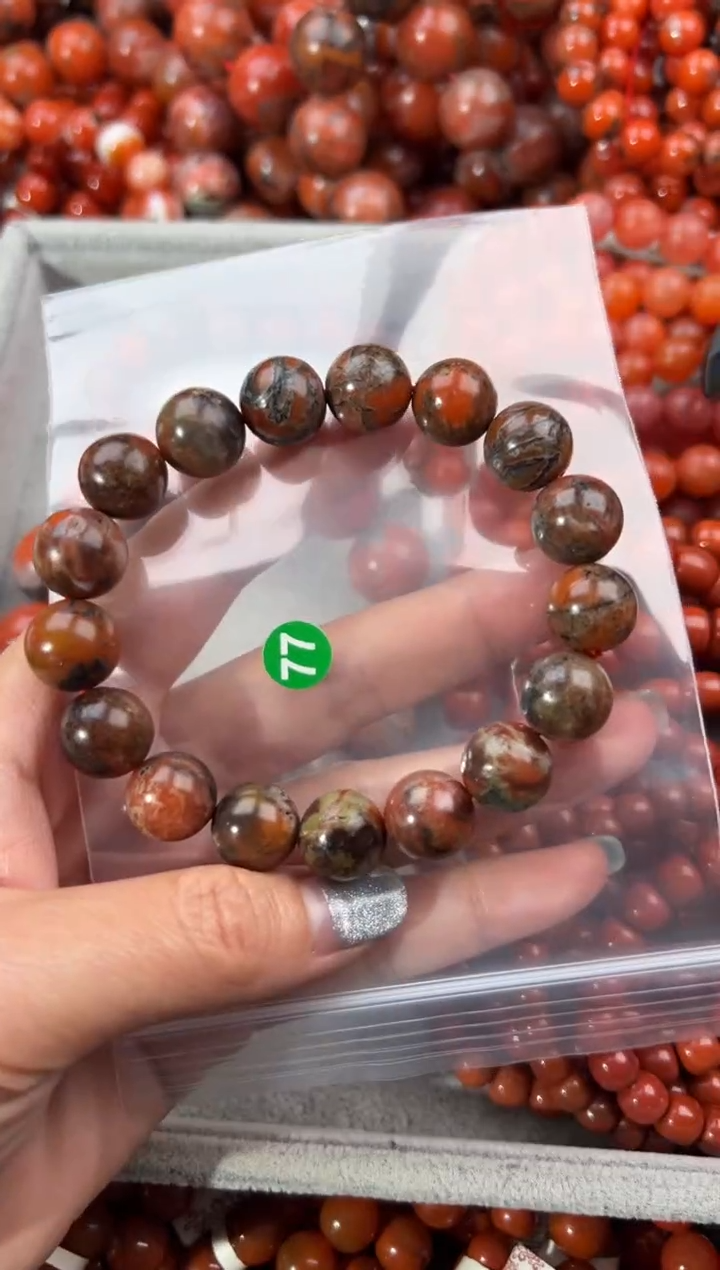 未镶嵌手串南红玛瑙12+