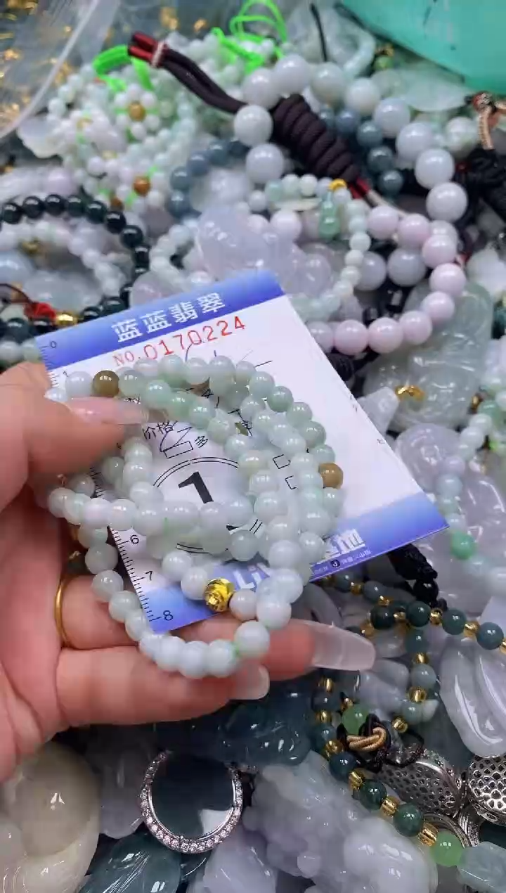 【闪购商品】翡翠颈饰未镶嵌闪购0170224多样性发其一