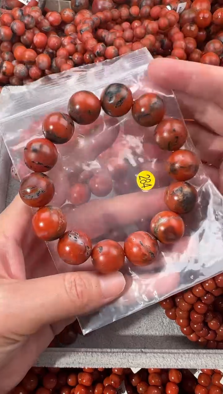 未镶嵌手串南红玛瑙16+