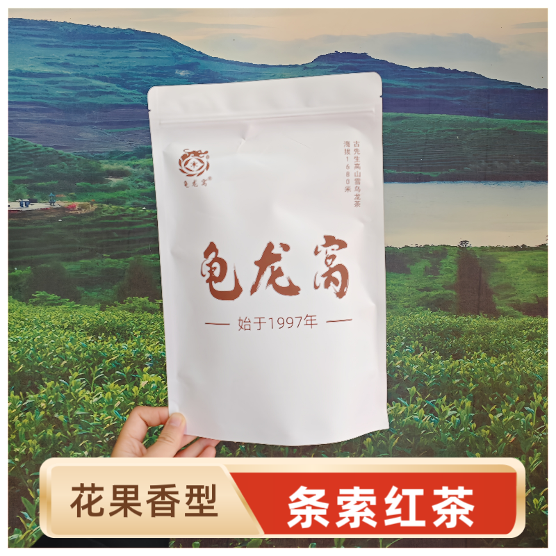 [ 古胜潭 ] 龟龙窝高冷茶花果香条索红茶高山茶茶园直销炎陵红茶