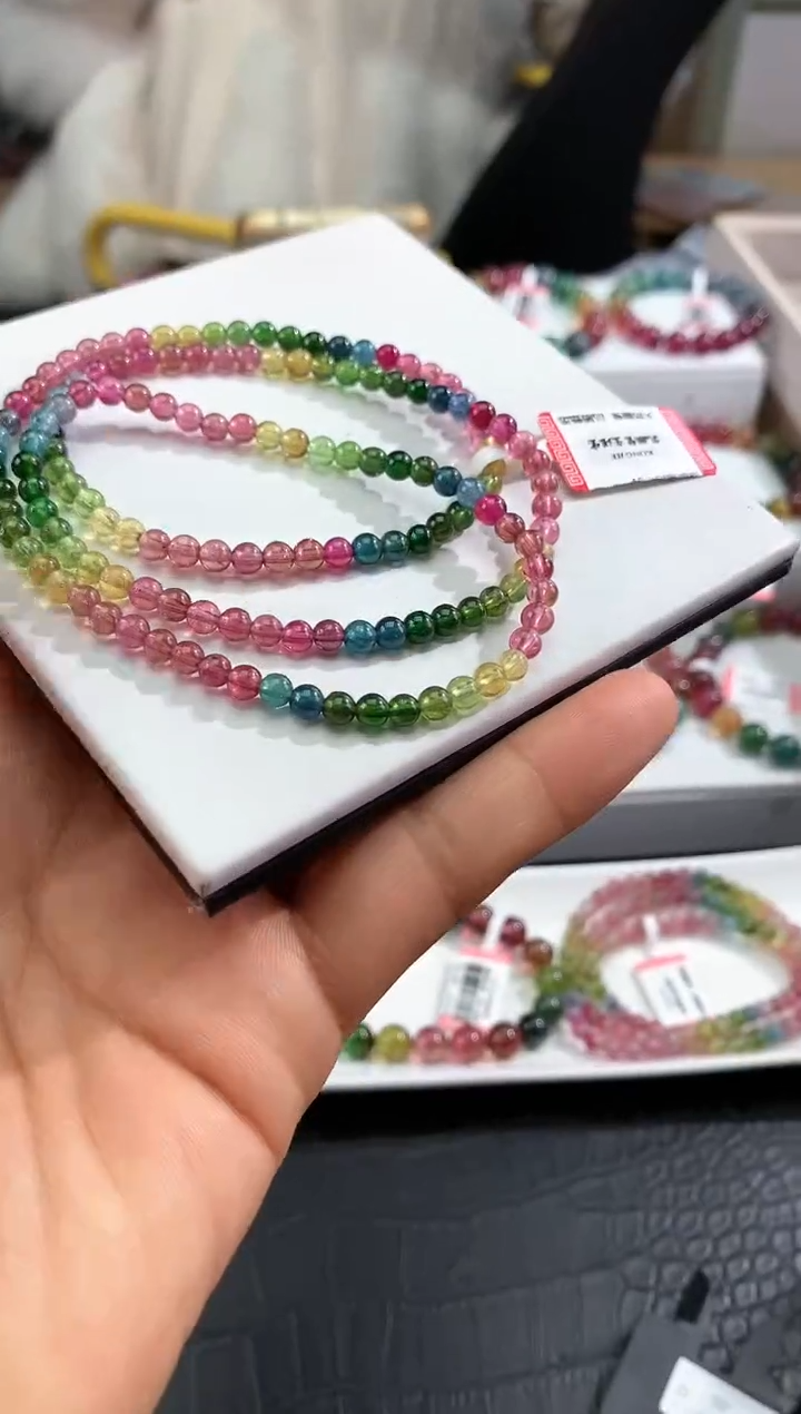 【闪购商品】碧玺手链未镶嵌多样性发一条