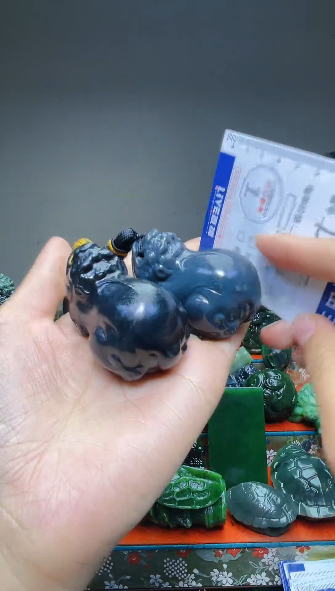 颈饰未镶嵌和田玉1274   两个