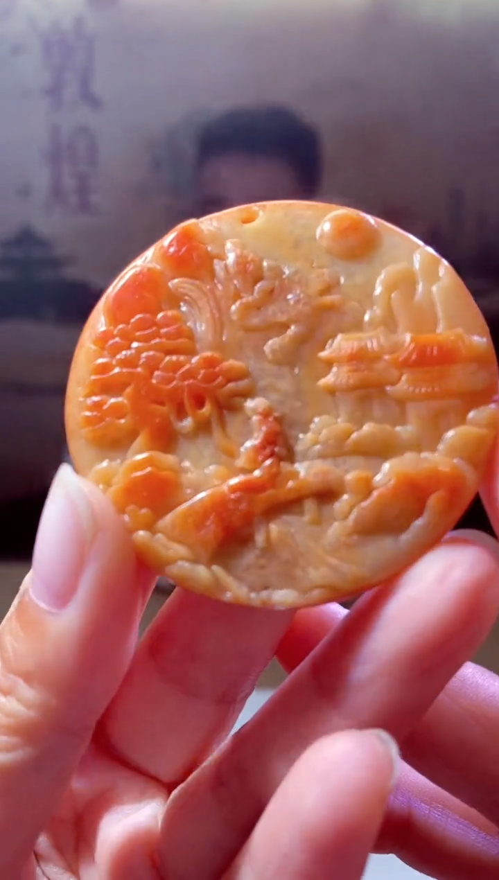 翡翠未镶嵌颈饰LL翡翠吊坠-11