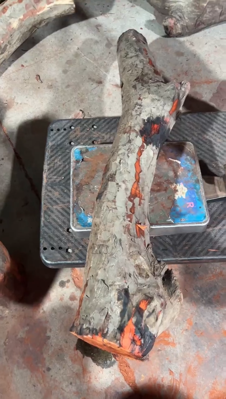 紫檀木类端景台黑*赞比亚血檀 非洲紫檀