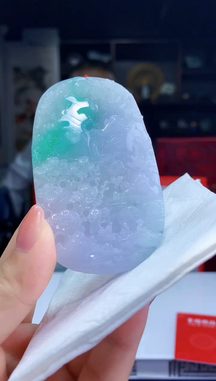 翡翠未镶嵌颈饰翡翠A货