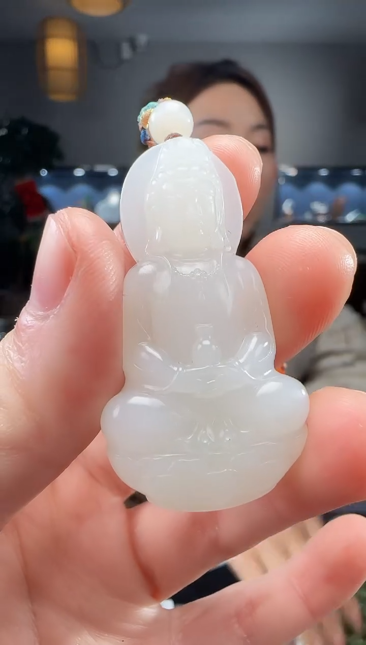 【闪购商品】和田玉吊坠(不含链)未镶嵌1