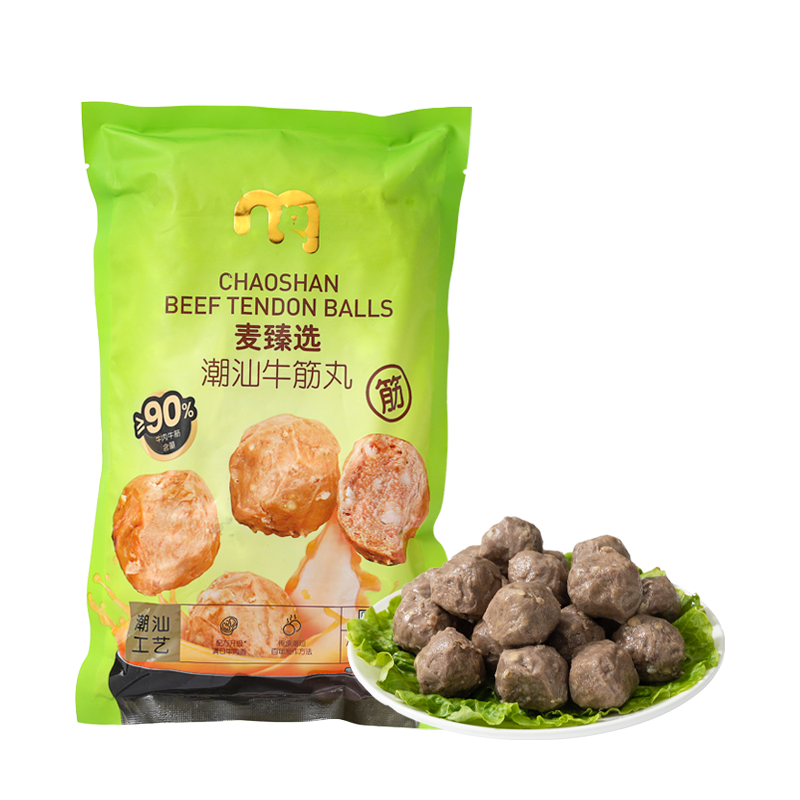 麦臻选潮汕牛筋丸 500g