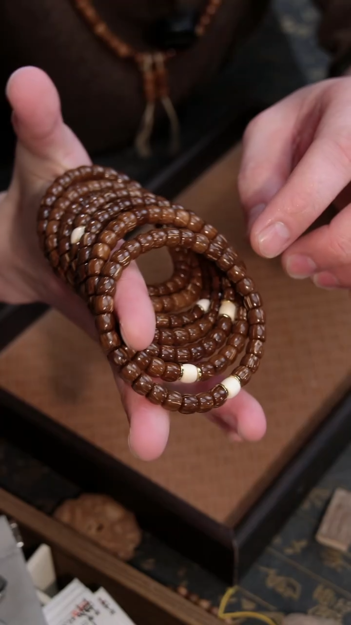 手串库克紫金直切6x7mm配猛-犸