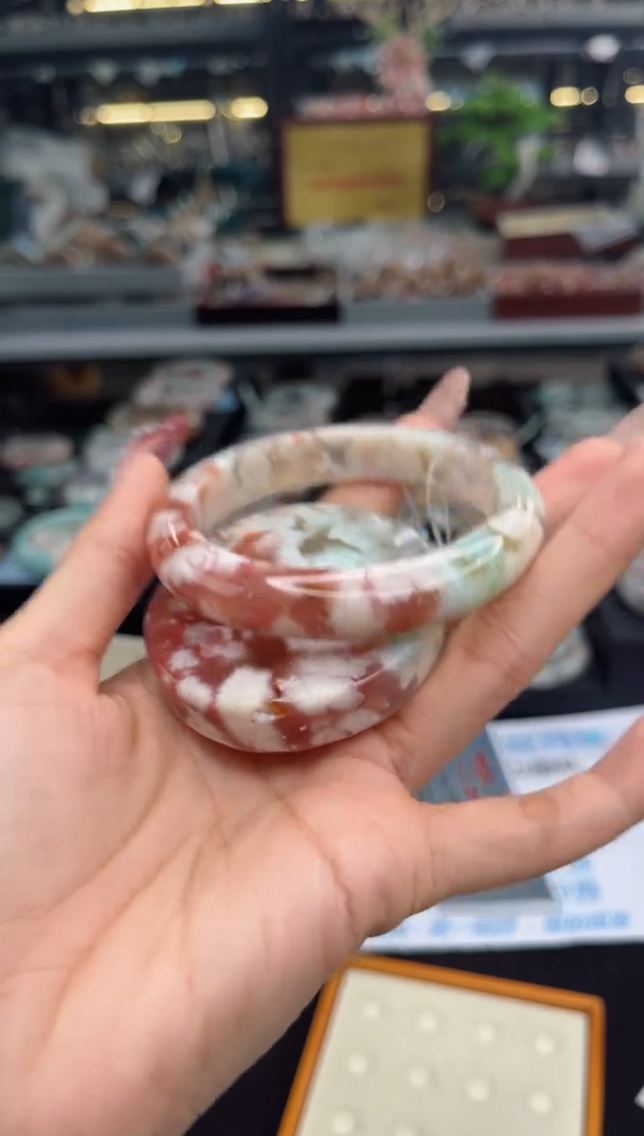 【闪购商品】石英质玉手镯未镶嵌58圈口（赠品镯心）4S9362432