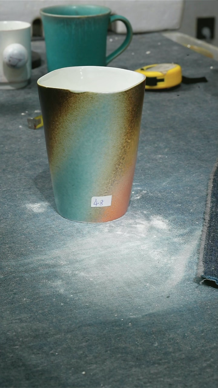 【闪购商品】碗浪鬼柴烧浪鬼家釉绘柴烧