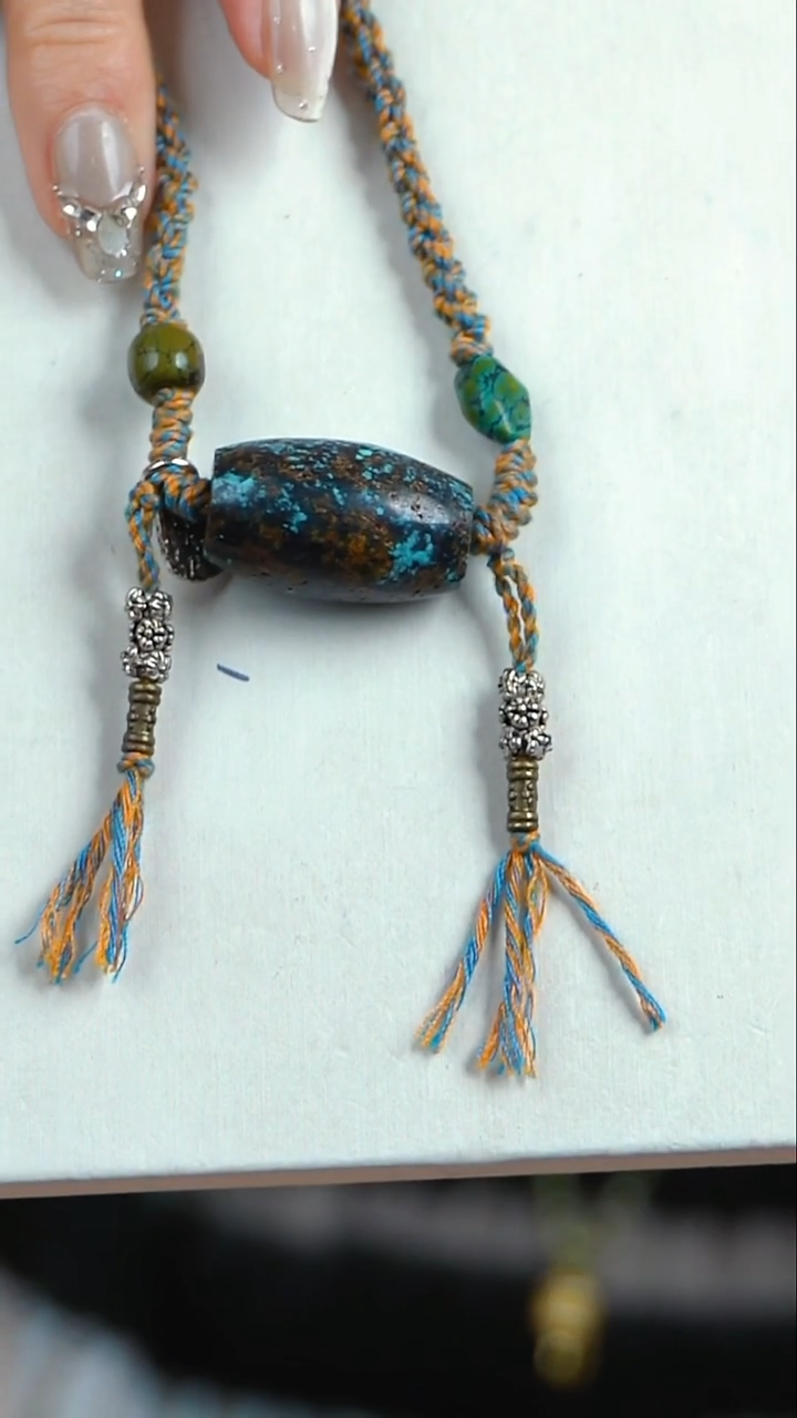 原创设计项链项链桶珠