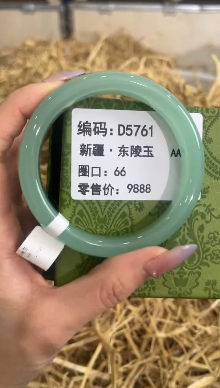 未镶嵌手镯石英质玉D5761