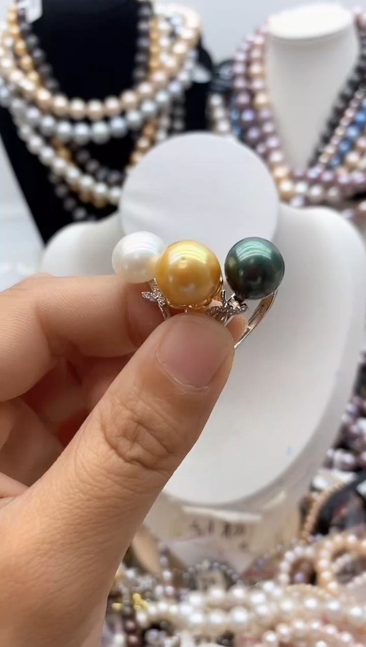 淡水珍珠钛钢颈饰198