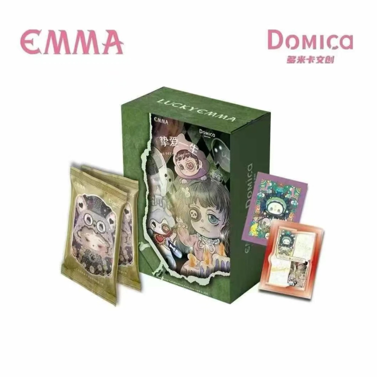 【浮浮】Domica多米卡《挚爱一生》典藏级艺术收藏卡牌潮玩盲盒