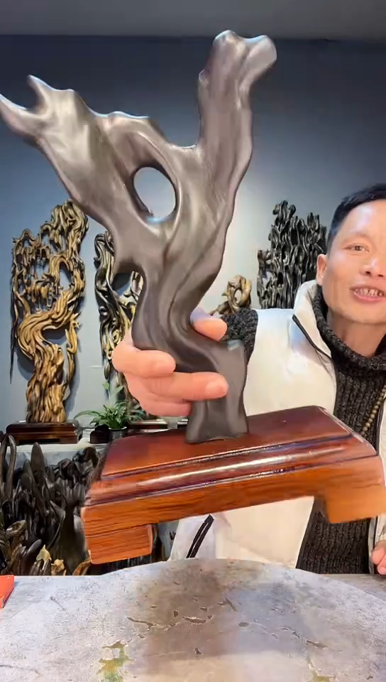 【闪购商品】金丝楠金丝楠小叶桢楠随行摆件35