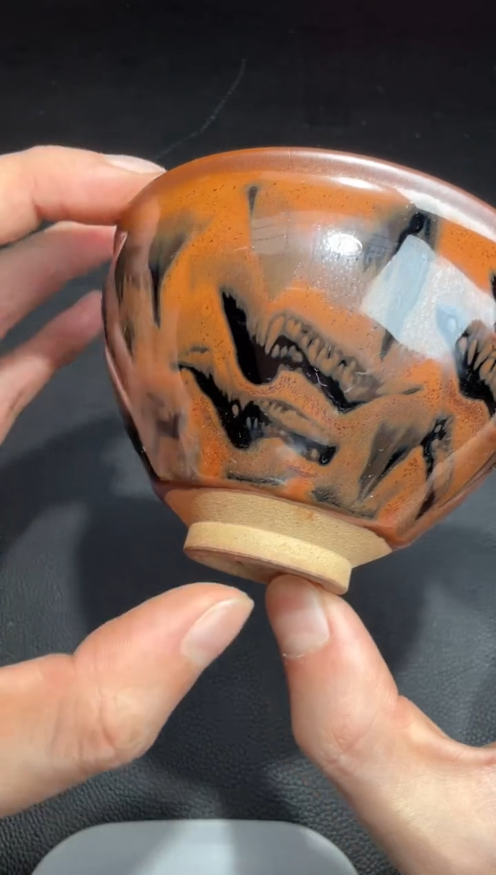 茶盏蔡炳昆柴烧盏138