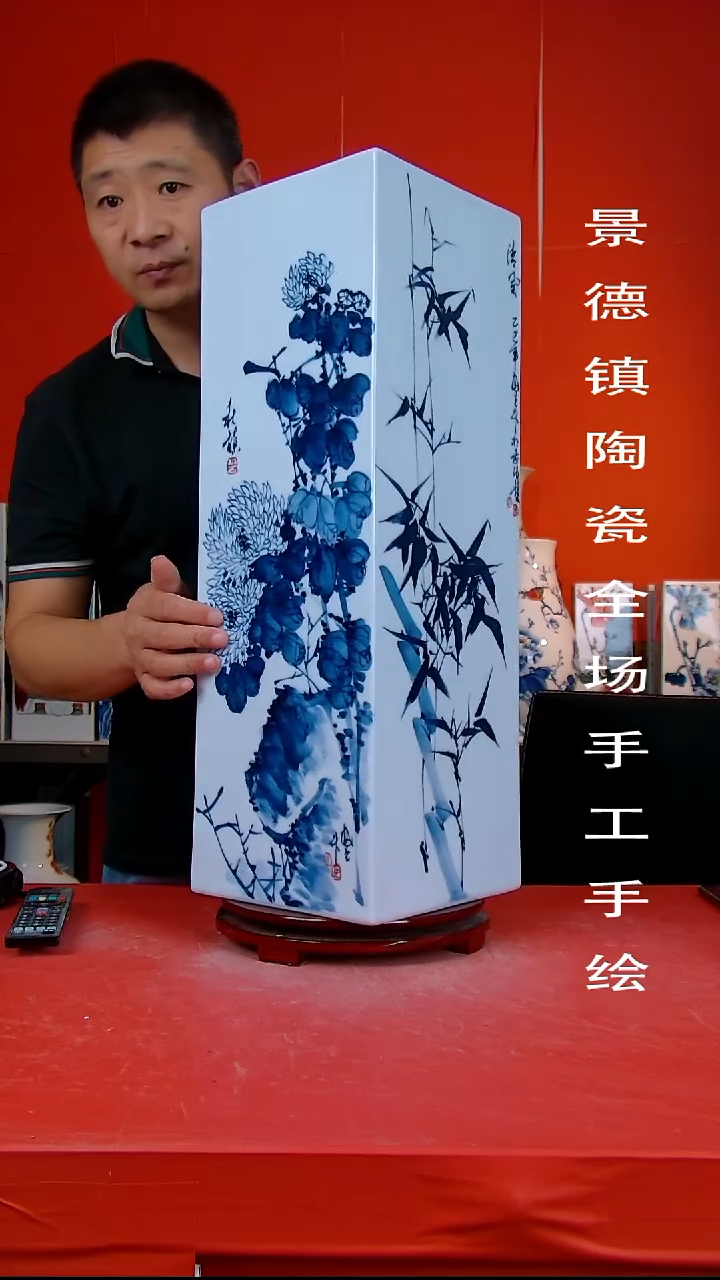 摆件景德镇陶瓷 全场手工手绘21