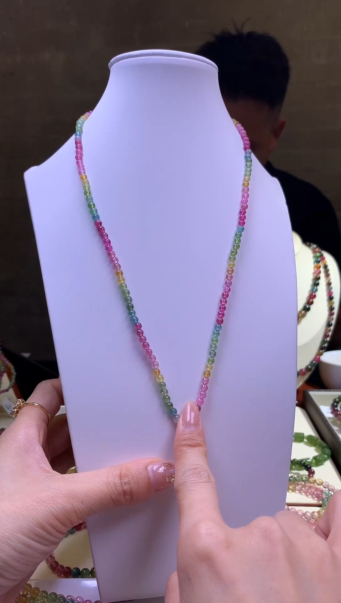 【闪购商品】碧玺手串未镶嵌碧玺