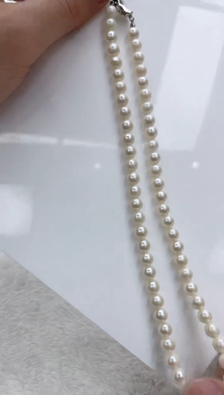 【闪购商品】海水珍珠颈饰银S925镶嵌海水珍珠项链