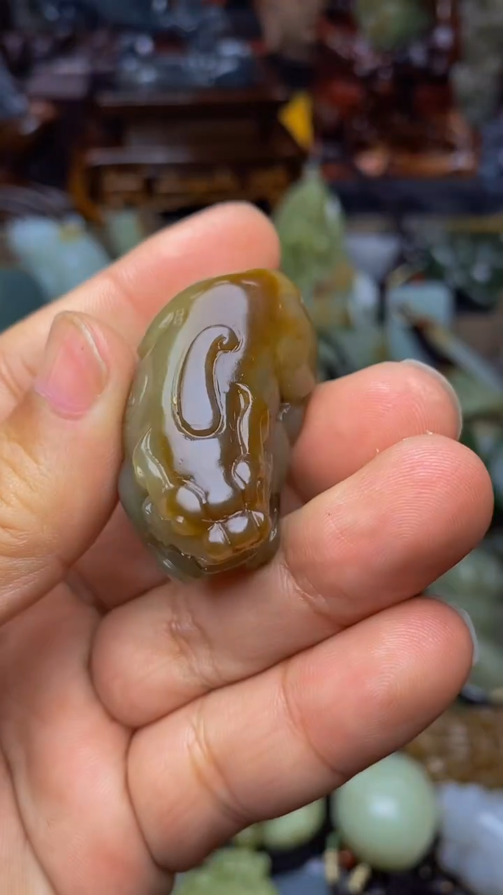 【闪购商品】和田玉挂件未镶嵌1