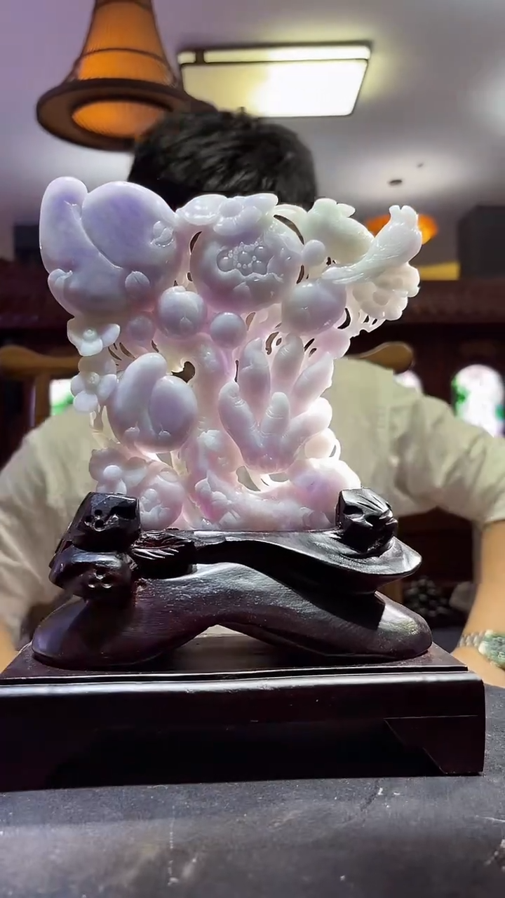 未镶嵌定制翡翠08/1202/C/扶手瓜