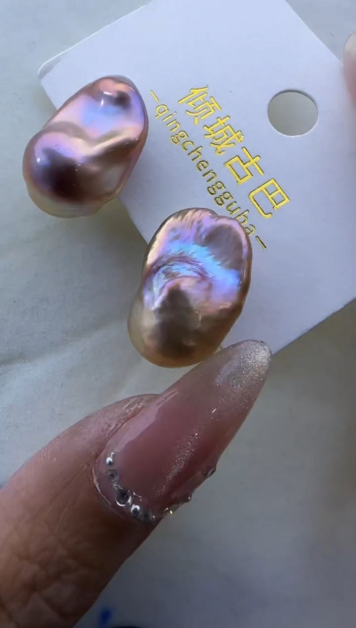 【闪购商品】淡水珍珠耳饰未镶嵌872