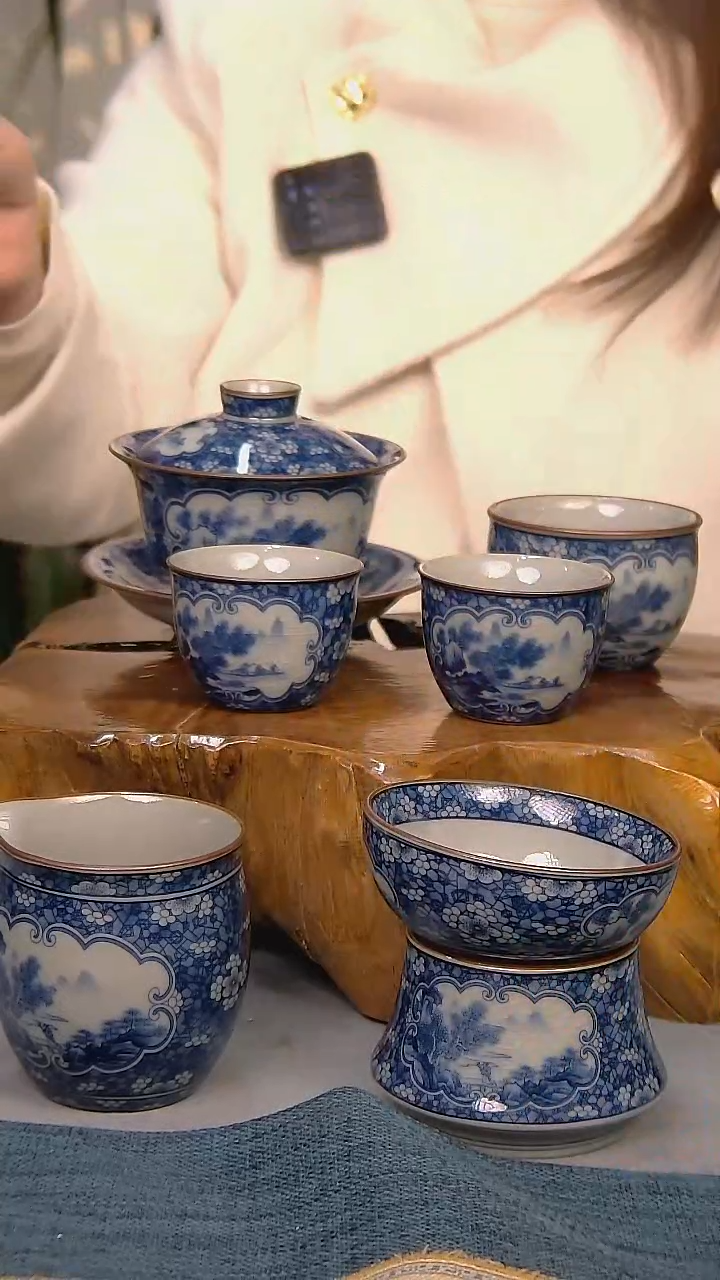 【闪购商品】简装家用款6件套 陶瓷家用茶具系列