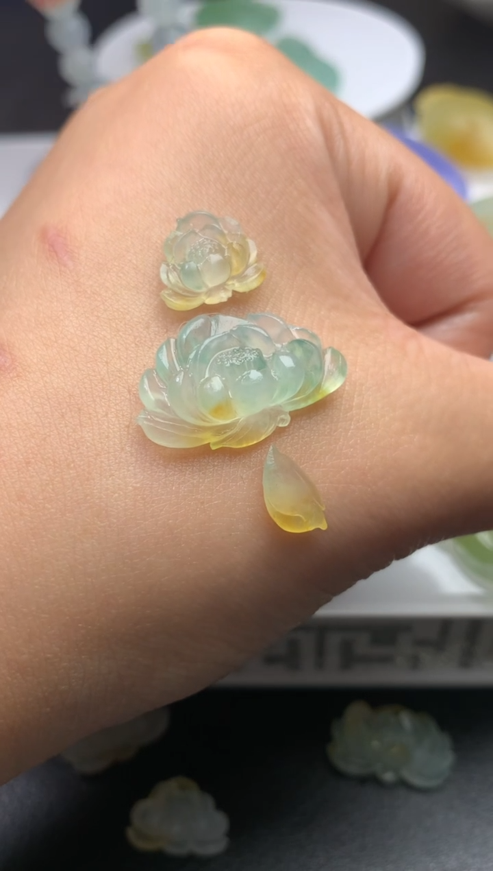 【闪购商品】定制翡翠未镶嵌毛货