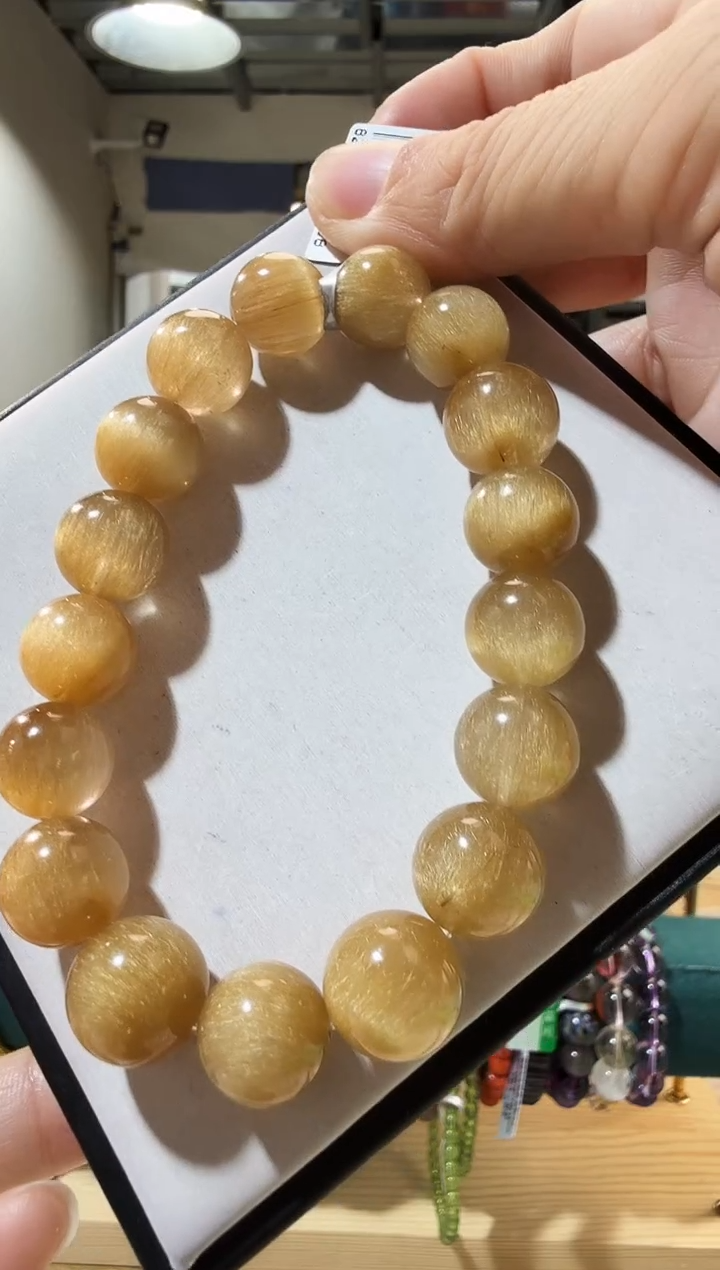 未镶嵌手链水晶优0784 约12mm