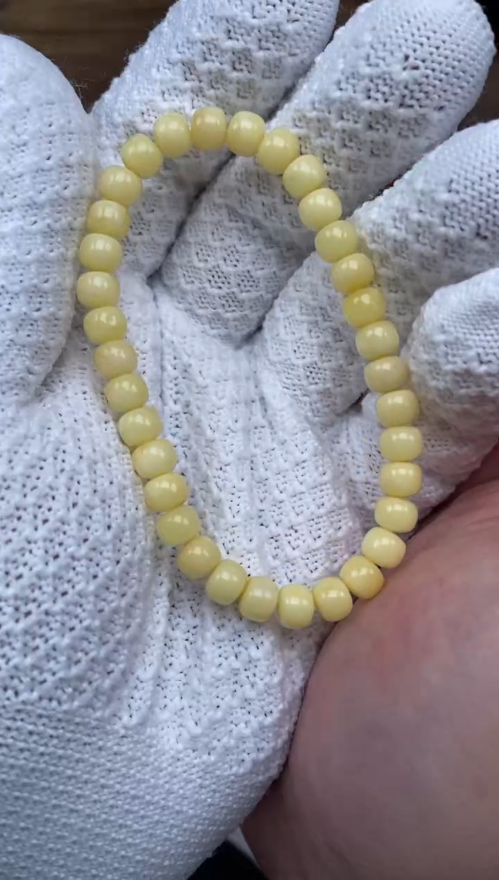 【闪购商品】蜜蜡裸石未镶嵌蜜蜡手串